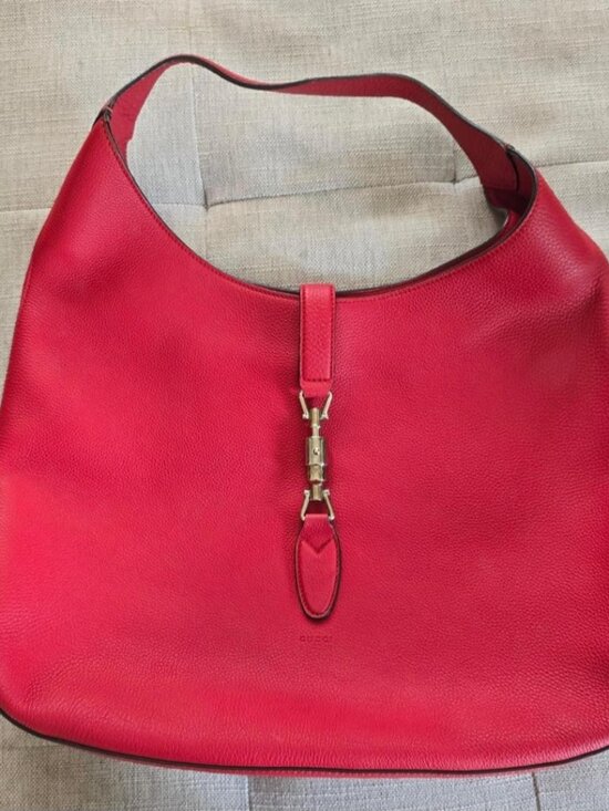 Gucci Handbags - Red Gucci hobo/ tote bag